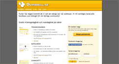 Desktop Screenshot of dumbbell.se